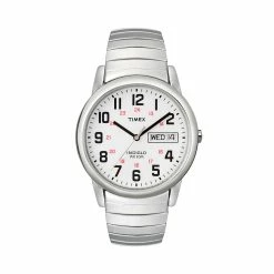 Timex® Men's Easy Reader Stainless Steel Expansion Watch - T204619J