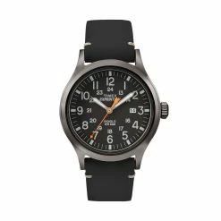 Timex® Men's Expedition Scout Leather Watch - TW4B019009J