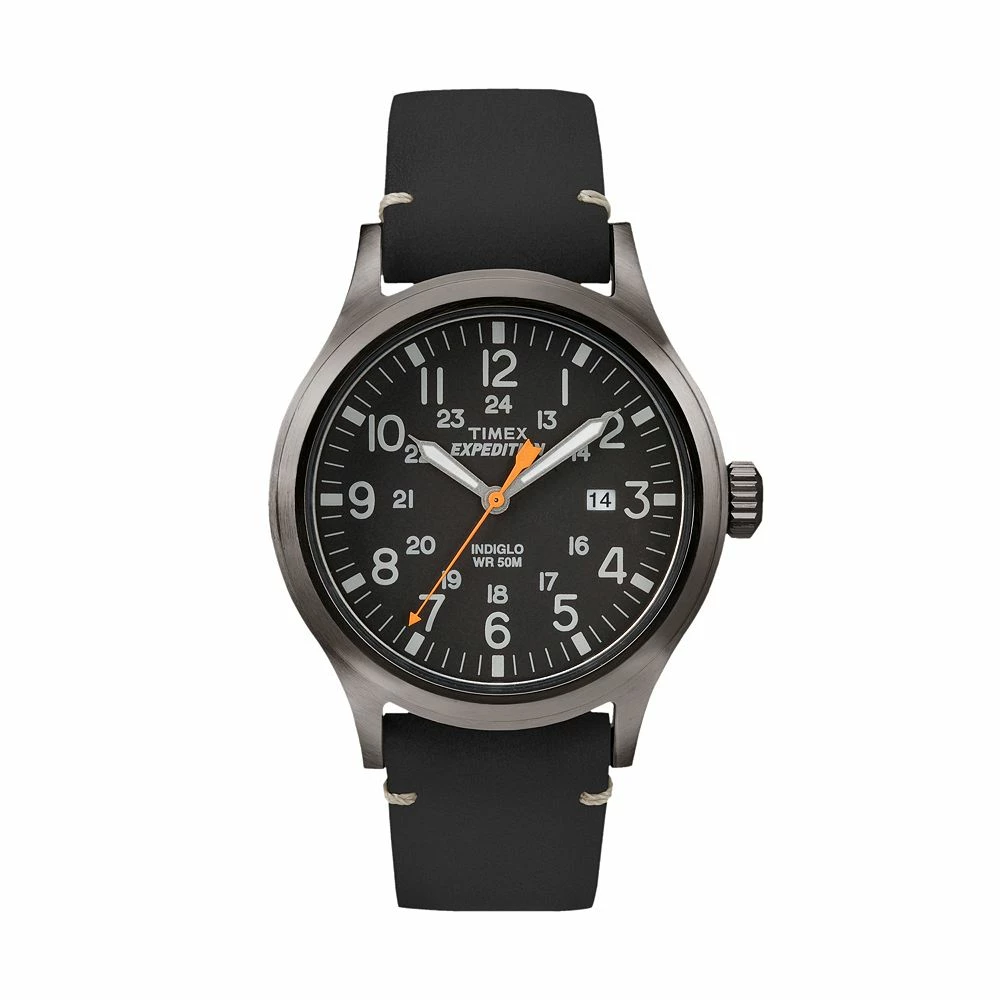Timex® Men's Expedition Scout Leather Watch - TW4B019009J