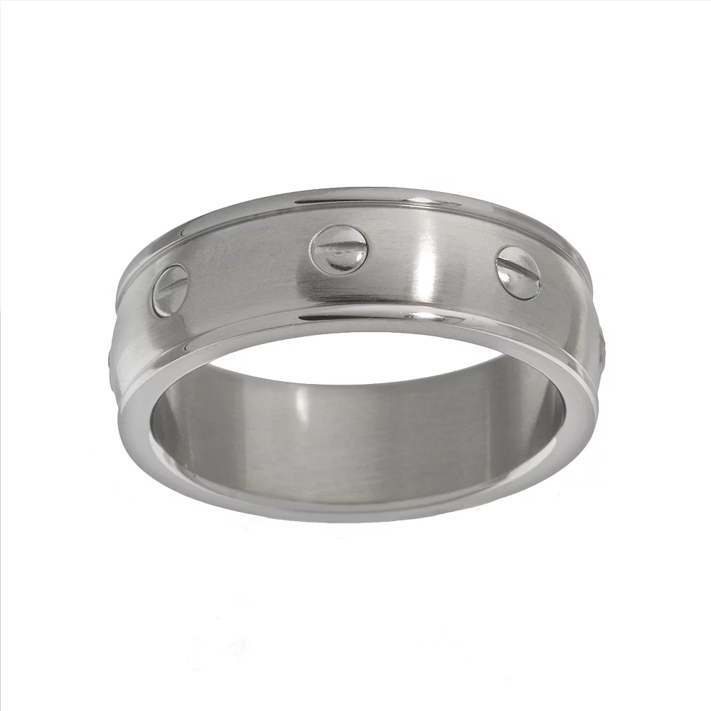 AXL Circle Wedding Band - Men