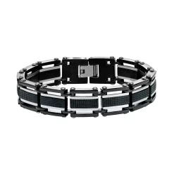 AXL Men's Two Tone Stainless Steel Bracelet
