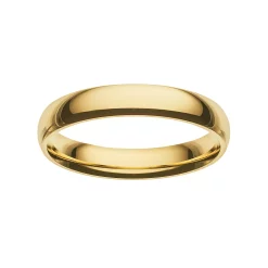 AXL 14k Gold-Over-Stainless Steel Men's Wedding Band