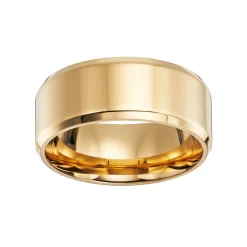 AXL 14k Gold-Over-Stainless Steel Wedding Band