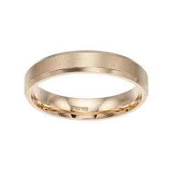 Men's AXL 14k Gold Brushed Wedding Band