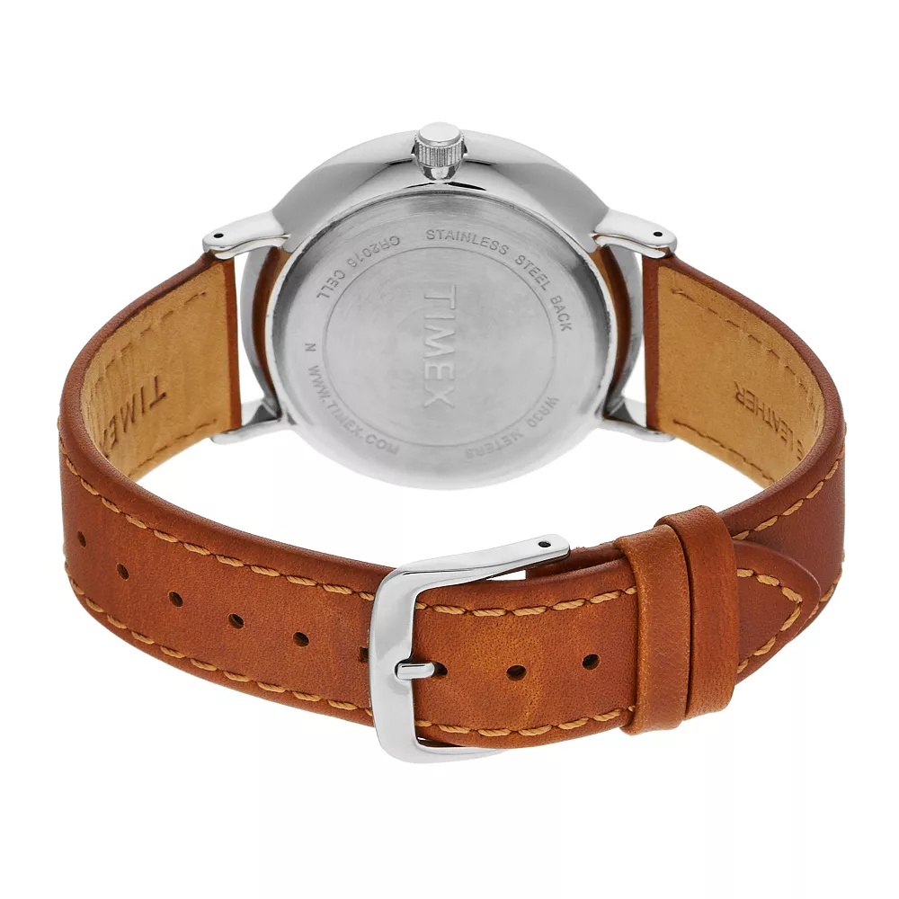 Timex® Men's Southview Leather Watch - TW2R63900JT - Image 2