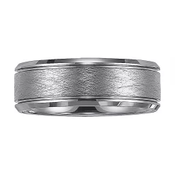 AXL Tungsten Men's Wedding Band