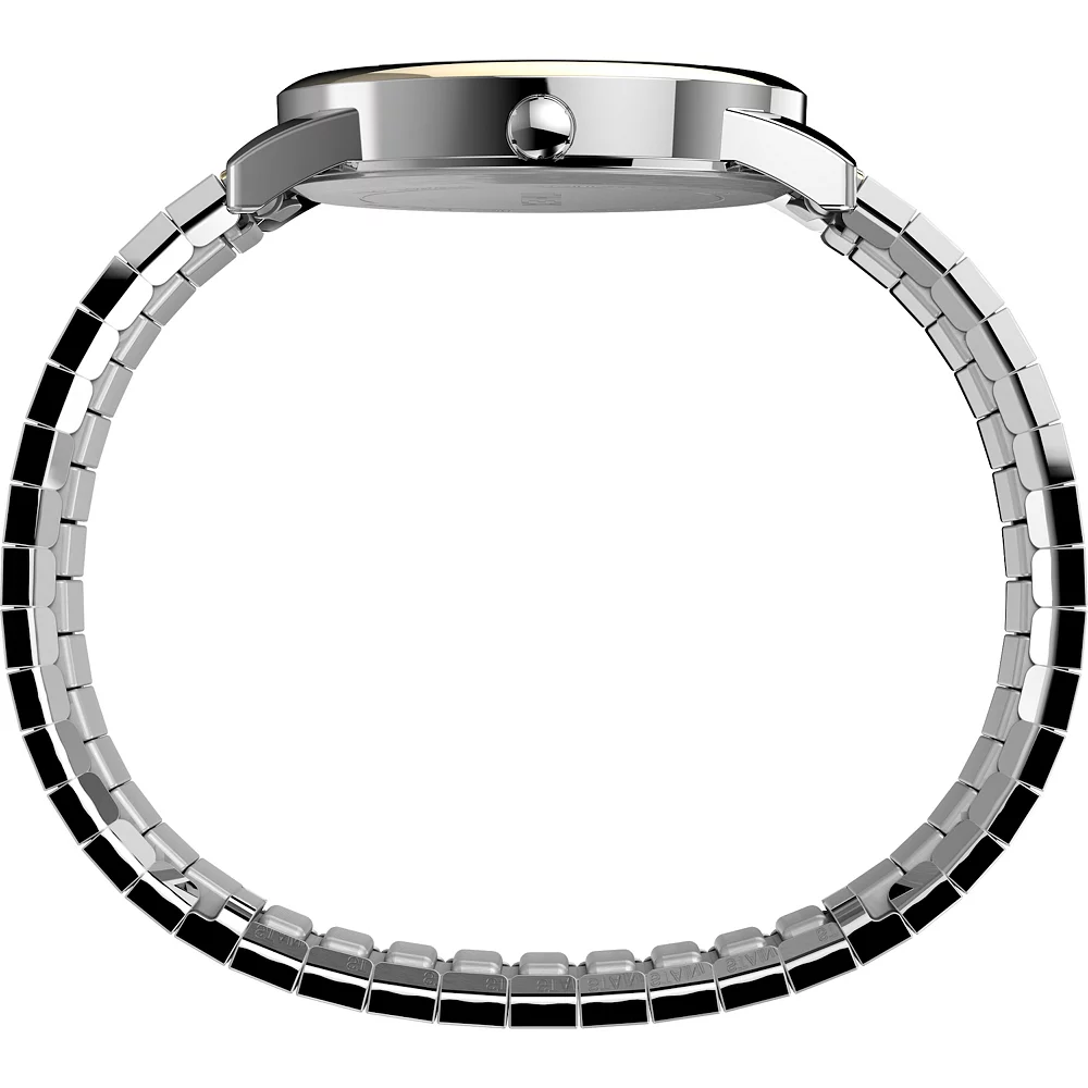 Timex® Men's Easy Reader® Perfect Fit Two-Tone Expansion Band Watch - TW2V05600JT - Image 3