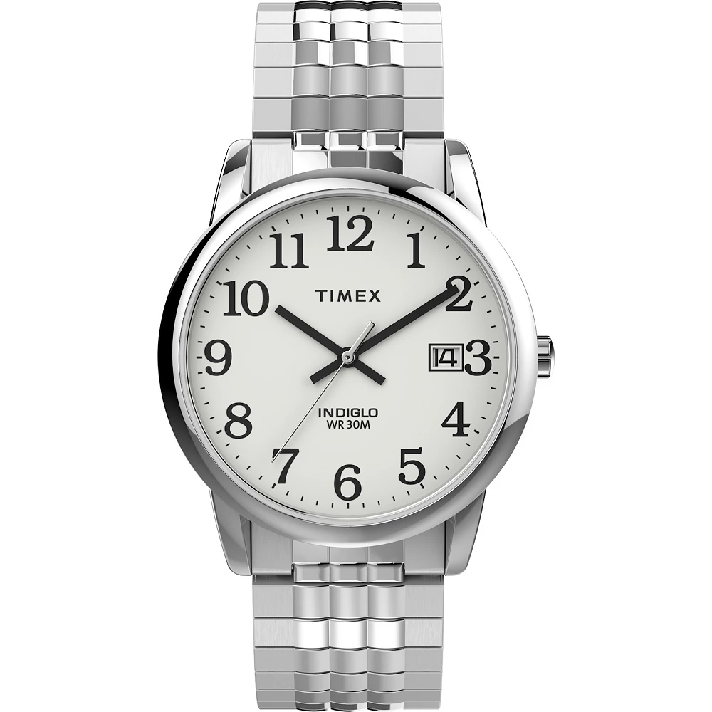 Timex® Men's Easy Reader® Perfect Fit Expansion Band Watch - TW2V05400JT
